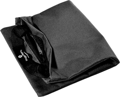 Hugger Mugger Unfilled 10lb Yoga Sandbag - Adds Weight to Your Poses, Zipper Cover, Sturdy Handle, Durable Material, Not Filled with Sand