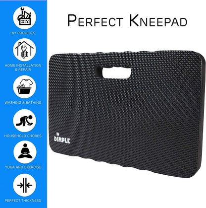 Dimple Thick Kneeling Pad | Garden Pad for Gardening | Kneeling Pad for Work | Garden & Bathtub Kneeler for Baby Bath | Kneeling Mat for Exercise & Yoga (XL) 17.8 x 11, Thickest 1-½"(2 Pack, Blue)