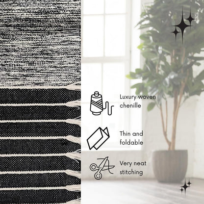 Indian Handmade100 % Organic Anti Skid Multi Colour Cotton Yoga Mat - Eco-Friendly Hand-Woven Rug - Non-Slip & Thick (24”x72”x5mm) for Hot yoga & Everyday Fitness at Home - Comfortable & Foldable Extra-Long Mat