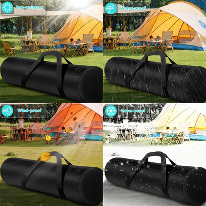 Kovshuiwe 48-Inch Camping Chair Storage Bag, Large Folding Chair Carry Bag Nylon Storage Tent Bag with Handle Strap for Travel Outdoor Camping Sports-48x11x11inch（Bag only）