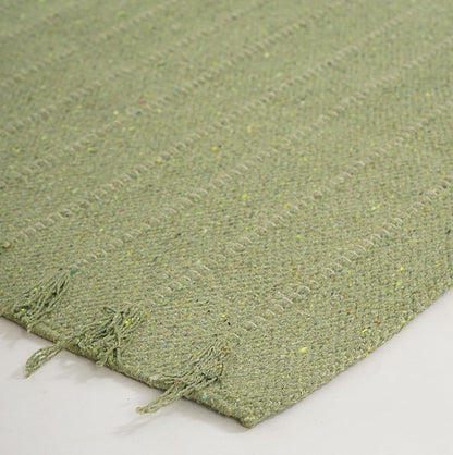 Indian Handmade 100% Organic Cotton Yoga Mat, Hand Woven Rug, Yoga Mat For Everyday Fitness at Home Comfortable Foldable Long Mat