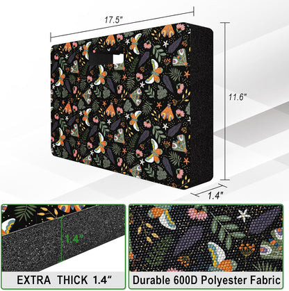 Kneeling Pad, Extra Thick Gardening Kneeling Pad for Women, Large Foam Bathtub Kneeling Pad for Bathing Baby, Waterproof Knee Pads Garden Workout Supplies, Grey