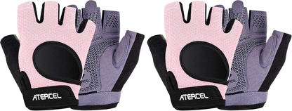ATERCEL Weight Lifting Gloves Full Palm Protection, Workout Gloves for Gym, Cycling, Exercise, Breathable, Super Lightweight for Mens and Women