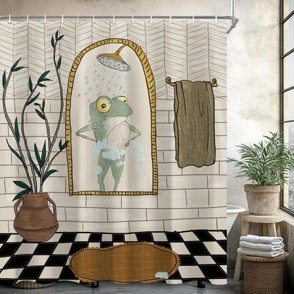 Funny Cute Yoga Sloth Shower Curtain Sets for Bathroom 60Wx72H Fun Animal Inspirational Quotes Shower Curtain Rustic Motivational Bathtub Curtain Wooden Farmhouse Bathroom Decor with 12 Hooks