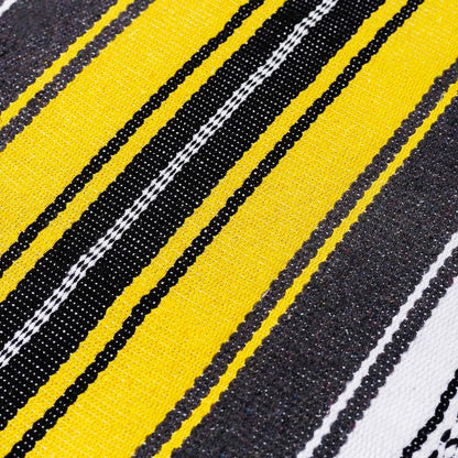 Airooglee 69" L x 51" W Large Mexican Blanket - Perfect as Yoga Outdoor Beach Serape Picnic Camping Woven Blanket, Boho Home Décor - Red