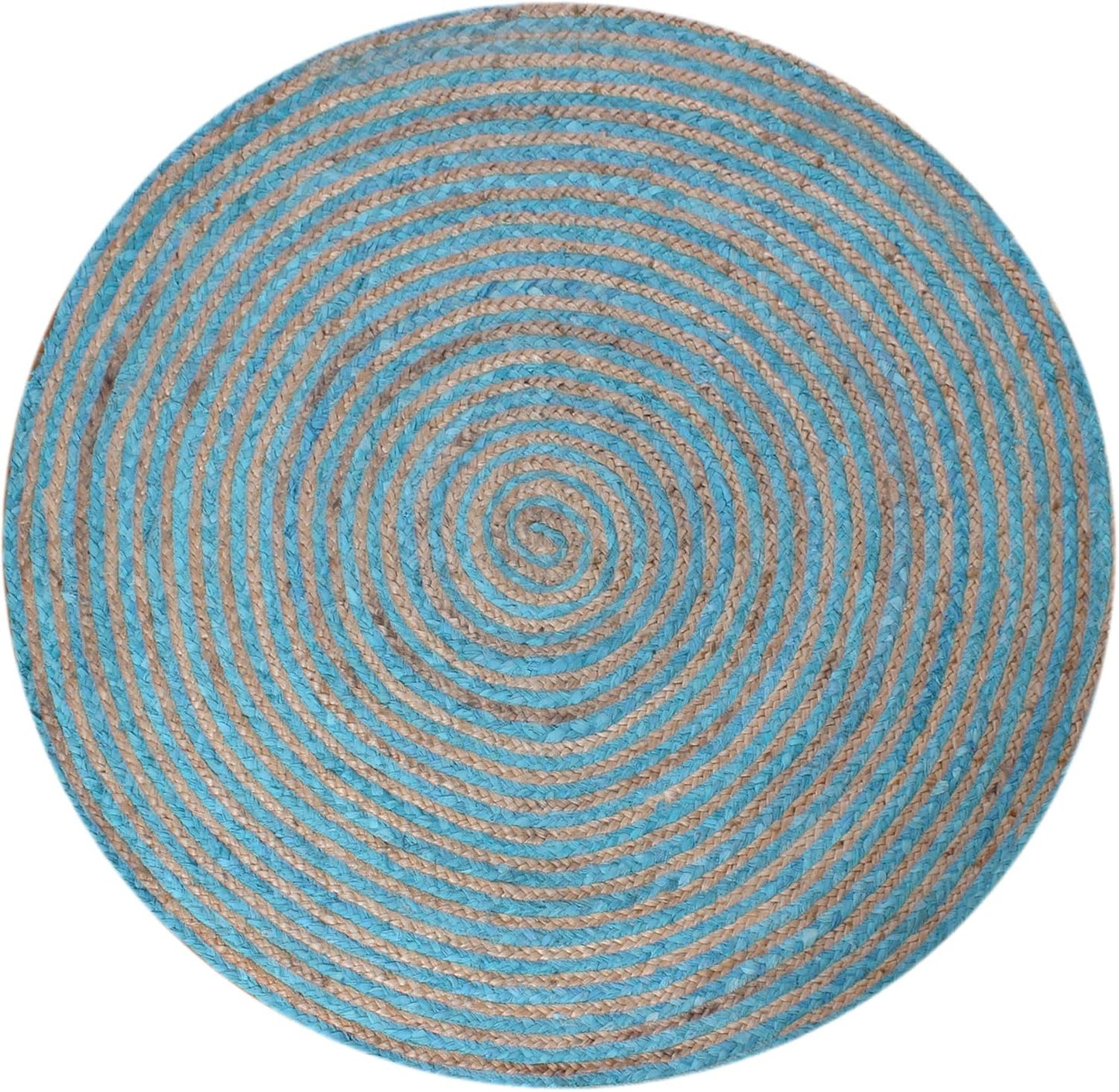 Premium Quality Jute Rug 2x3 Kilim Area Rug Hand Braided Jute Geometric Pattern Beige Hand Woven Boho Flatweave Carpet Indoor Outdoor Rugs for Kitchen Garden Yoga Mat - Colors B