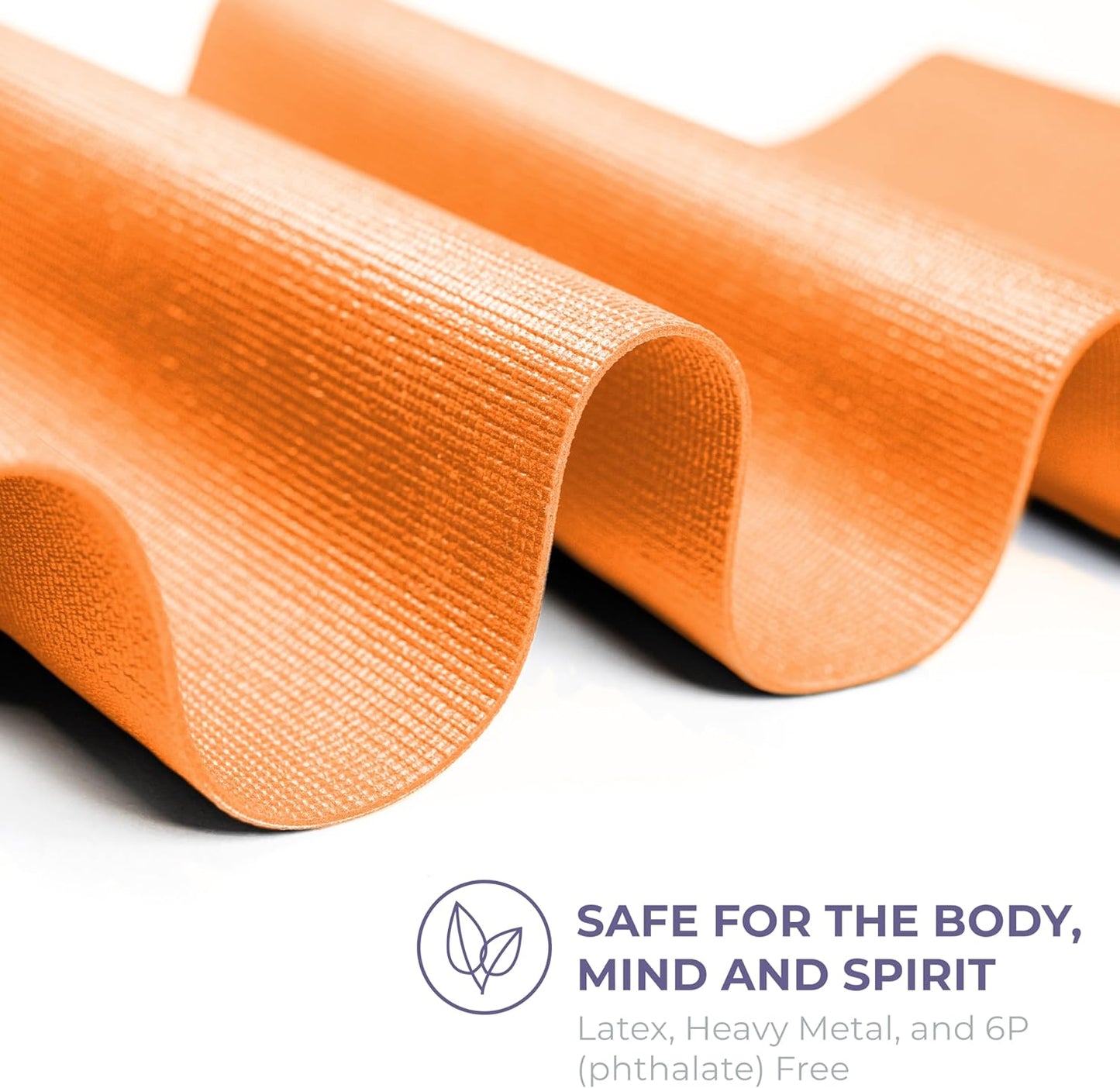 Voyage Yoga Mat, 6 Pack, 72" x 24" Professional Studio and Gym Bulk Yoga Mats, 5mm Thick, Durable, Anti-Tear, Non Slip Fitness and Exercise Mats