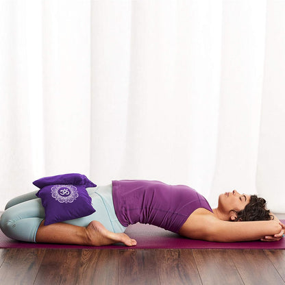 Yoga Sand Bag - Cotton Unfilled for Yoga Weights and Resistance Training, Size- 7.5" X 17"