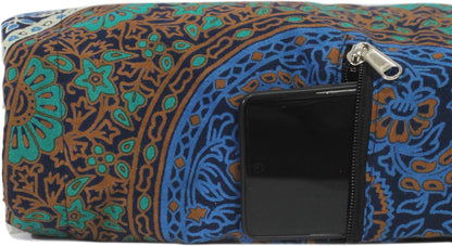 INDIAN CRAFT CASTLE ICC Yoga Mat Bag Carrier Full-Zip Exercise Yoga Mat Carry Bag for Women Men with Multi-Functional Storage Pockets and Adjustable Shoulder Strap 26X6 Inches