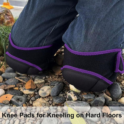 Men/Women Knee Pads For Cleaning, Work, Mechanic, Floors,With Soft Foam Kneepads Perfect For Kneeling for Gardening and Housework,Painter,Housekeeping,Weeding/Planting,Photographe.Black L (1 Pair)