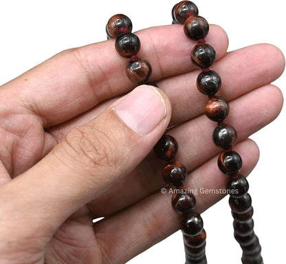 Amazing Gemstone 108 Beads Handmade Mala (Knotted, Rudraksha) - Colors A
