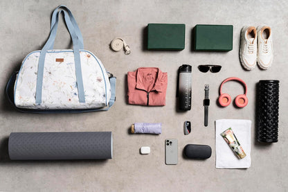 Maison d' Hermine Yoga Mat bag, Cylindrical bag for Woman&Men, yoga mat Bag &Adjustable shoulder straps Yoga Mat Carrier Bag with Drawstring Water Bottle Pocket and zipper pocket Easter Gifts