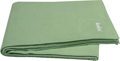 Wellrox Yoga Blanket 100% Indian Cotton - Perfect for Restorative Yoga, Shavasana, and Meditation (GREEN)