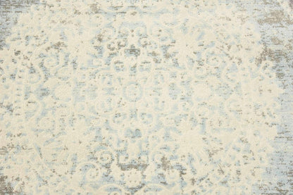 Unique Loom New Classical Collection Area Rug - Olwen (4'Round, Purple/ Gray)
