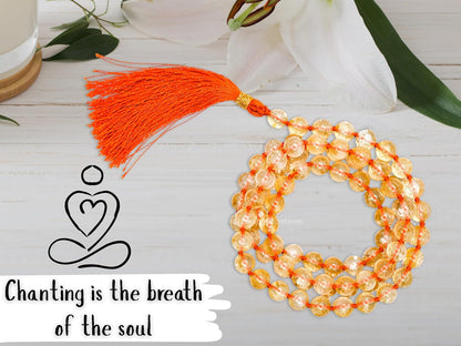 Amazing Gemstone 108 Beads Handmade Mala (Knotted, Rudraksha) - Colors B