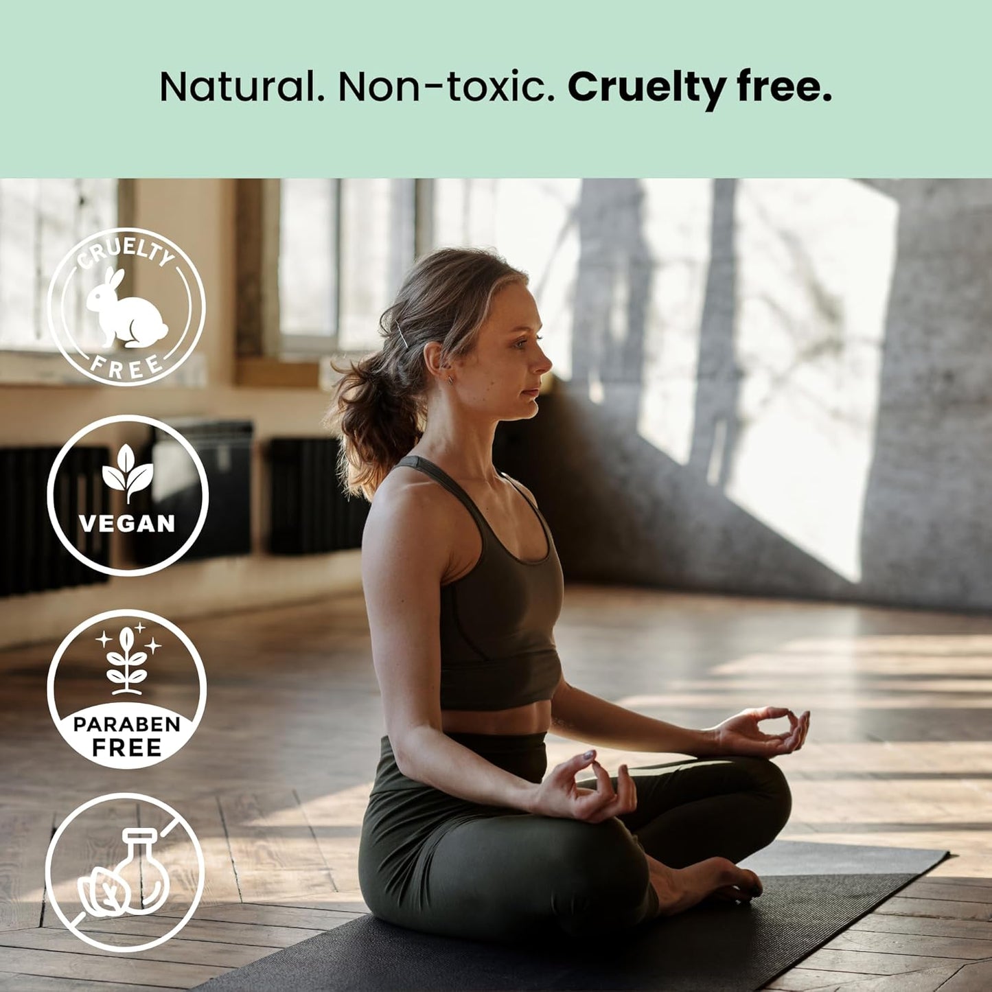 Yoga Mat Cleaner Spray – Spa-Like Scent | Eco-Friendly Formula | Neutralizes Sweat & Odor | Helps Protect Your Mat | 8 oz | Plant-Based, Made in USA | Body By Yoga