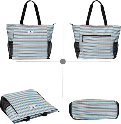 ESVAN Yoga Mat Bag Yoga Tote Carrier Shoulder Bag Carryall Tote for Office,Yoga,Pilates,Travel,Beach and Gym