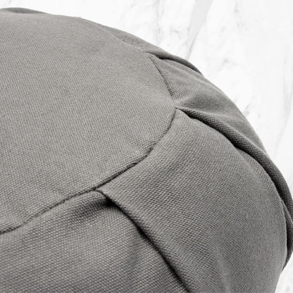 Myga Zafu Yoga Meditation Cushion with Washable Cover - Floor Cushion Pillow with Natural Buckwheat Filling - Soft Round Cotton Design for Meditating or Pranayama Exercises