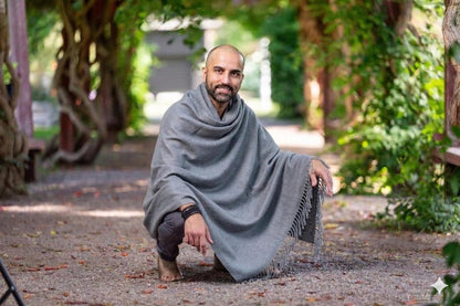 Meditation Shawl or Meditation Blanket, Shawl/Wrap, Oversize Scarf/Stole. Large. Unisex.