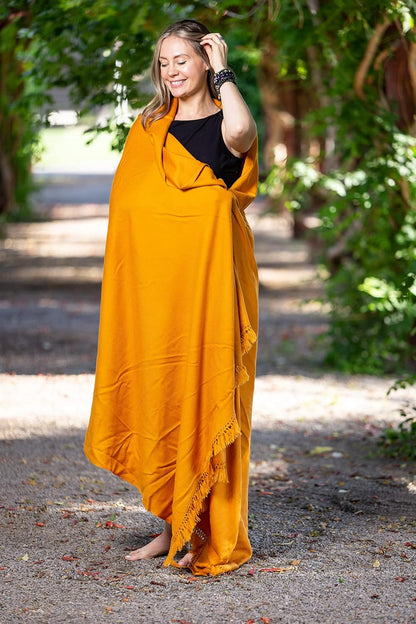 Meditation Shawl or Meditation Blanket, Shawl/Wrap, Oversize Scarf/Stole. Large. Unisex.