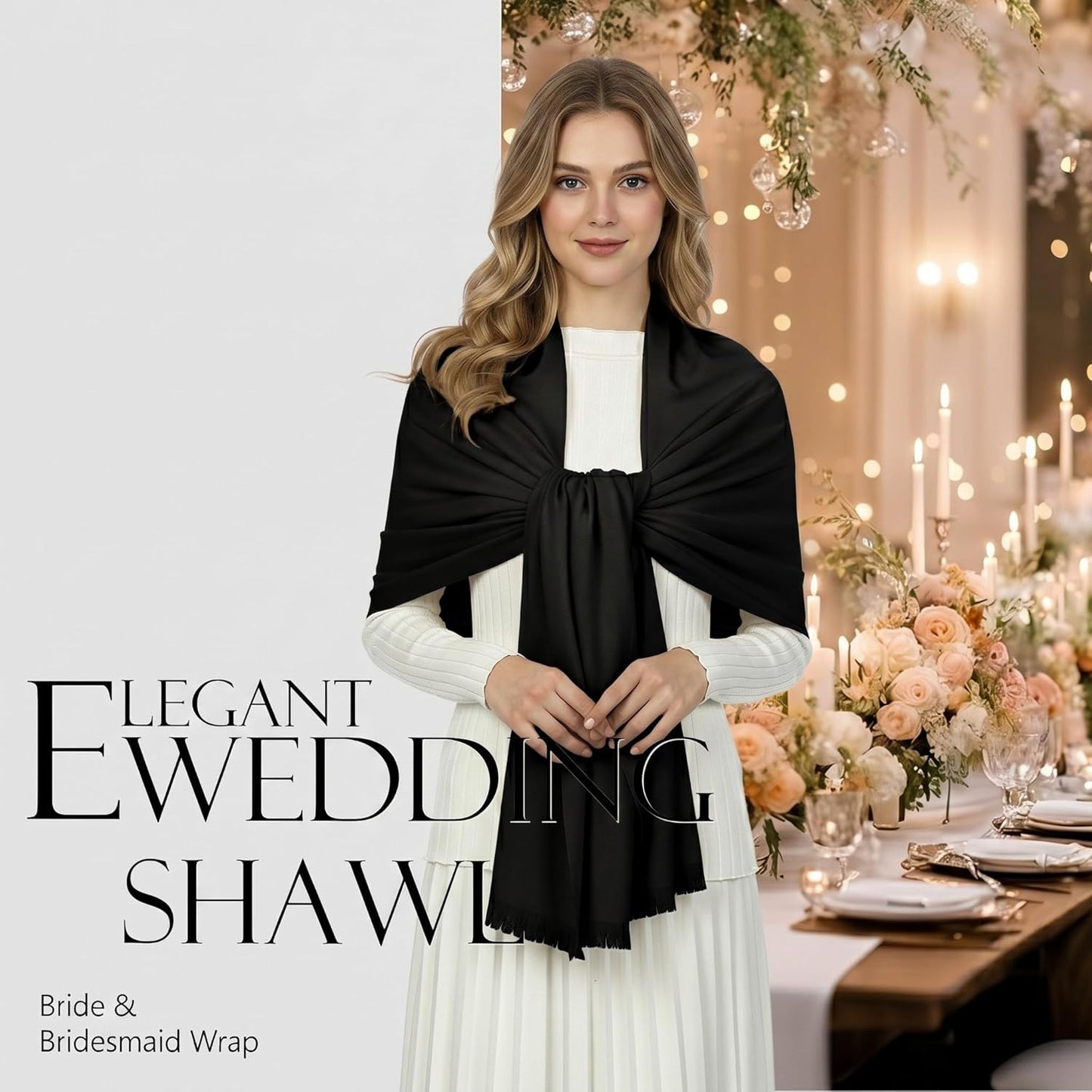 Shawl Wraps for Women Pashmina Shawls and Wraps for Evening Dresses Large Soft Scarf Winter Scarf Wedding Shawl…