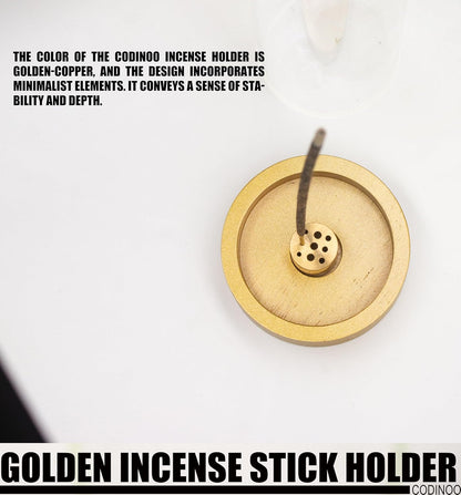 Incense Holder for Sticks,Modern Incense Stick Holder with Glass Ash Catcher[Anti ash Flying], Incense Burner Holder,Zen Glass Incense Holder,for Spa Home Decor Yoga Meditation[Black]