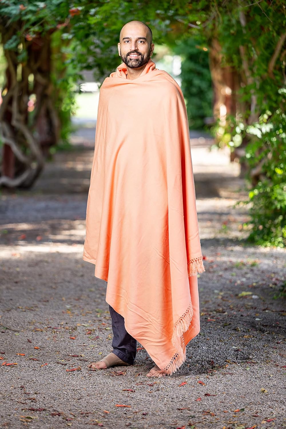 Meditation Shawl or Meditation Blanket, Shawl/Wrap, Oversize Scarf/Stole. Large. Unisex.