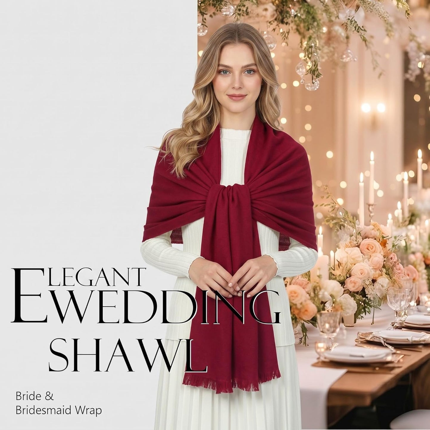 Shawl Wraps for Women Pashmina Shawls and Wraps for Evening Dresses Large Soft Scarf Winter Scarf Wedding Shawl…