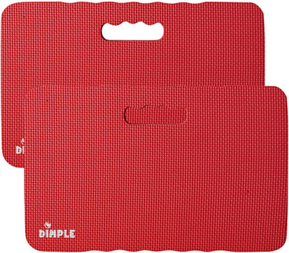 Dimple Thick Kneeling Pad | Garden Pad for Gardening | Kneeling Pad for Work | Garden & Bathtub Kneeler for Baby Bath | Kneeling Mat for Exercise & Yoga (XL) 17.8 x 11, Thickest 1-½"(2 Pack, Blue)
