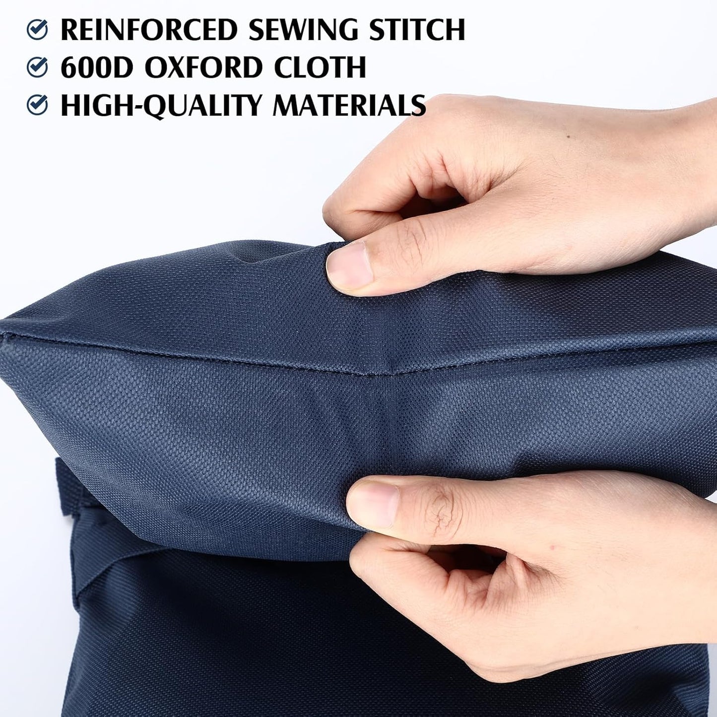 Nuogo Photography Sand Bags Heavy Duty Weight Bags with Metal Hooks, Stabilize Tripods for Wedding Outdoor, Photography Video Studio Boom Mics Furniture Against Wind