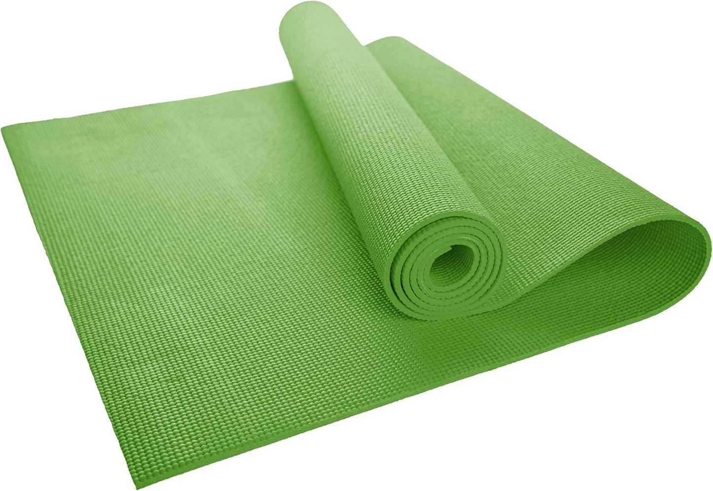 10-Pack Kid-Friendly Yoga Mat, 68" x 24" Non Slip Exercise Mat, 4mm Non Toxic Yoga Mats for Kids, Easy to Clean, Bulk Workout Mats for Schools, Classrooms, and Studios