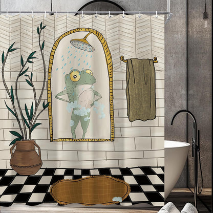 Funny Cute Yoga Sloth Shower Curtain Sets for Bathroom 60Wx72H Fun Animal Inspirational Quotes Shower Curtain Rustic Motivational Bathtub Curtain Wooden Farmhouse Bathroom Decor with 12 Hooks