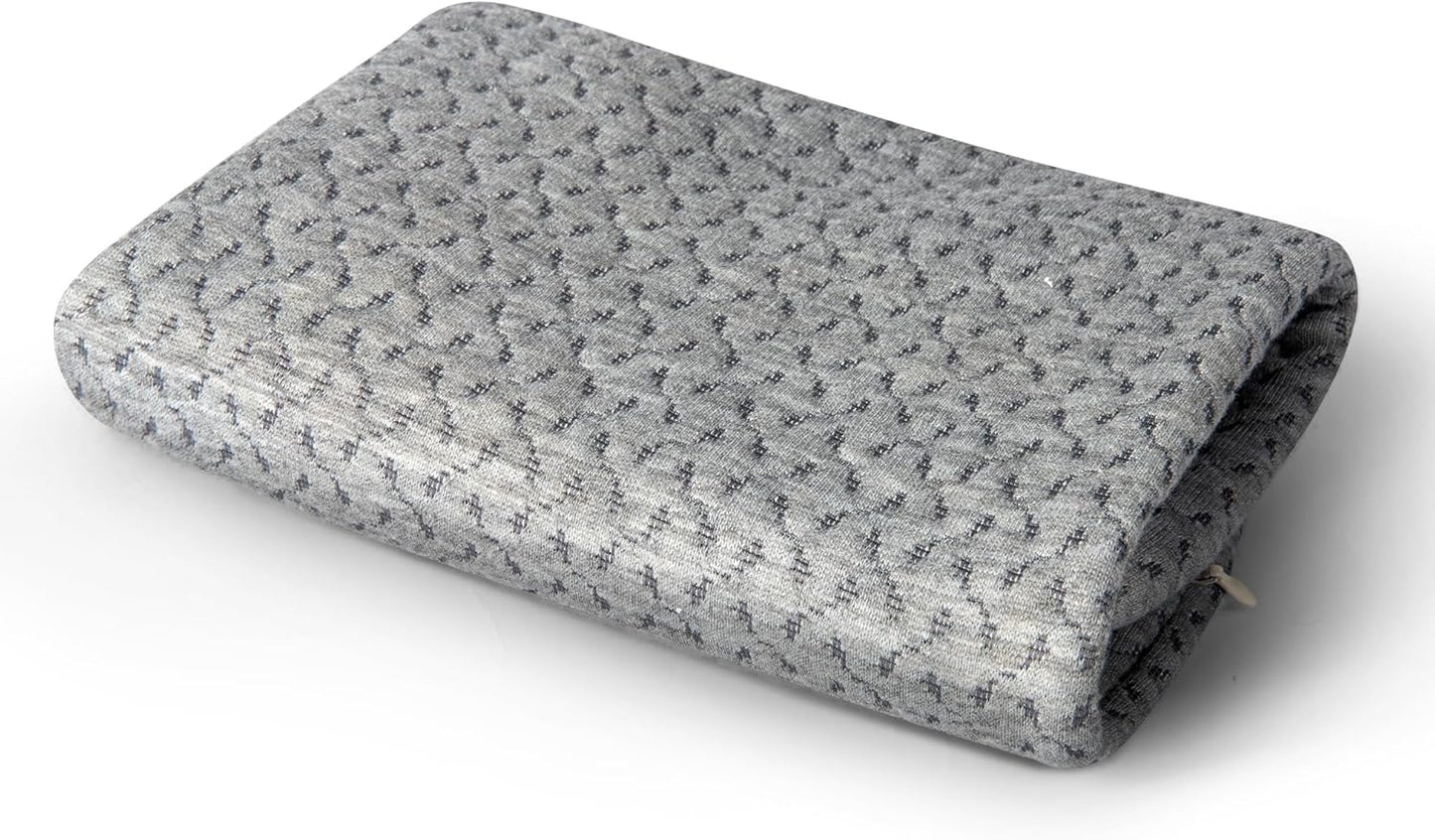 Demelon Cervical Neck Pillows for Pain Relief Sleeping, High-Density Memory Foam Pillow Neck for Bolster Support and Shoulder Relaxer, Decompression Devices Orthopedic Roll Pillow for Bed Office
