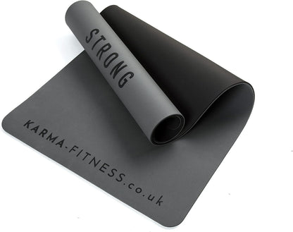 Large Exercise Mat – Extra Thick 10mm Workout Mat (72"x32") – Non-Slip TPE Yoga Mat for Women & Men – Pilates, HIIT, Fitness & Home Gym Mat – Includes Free Carry Bag