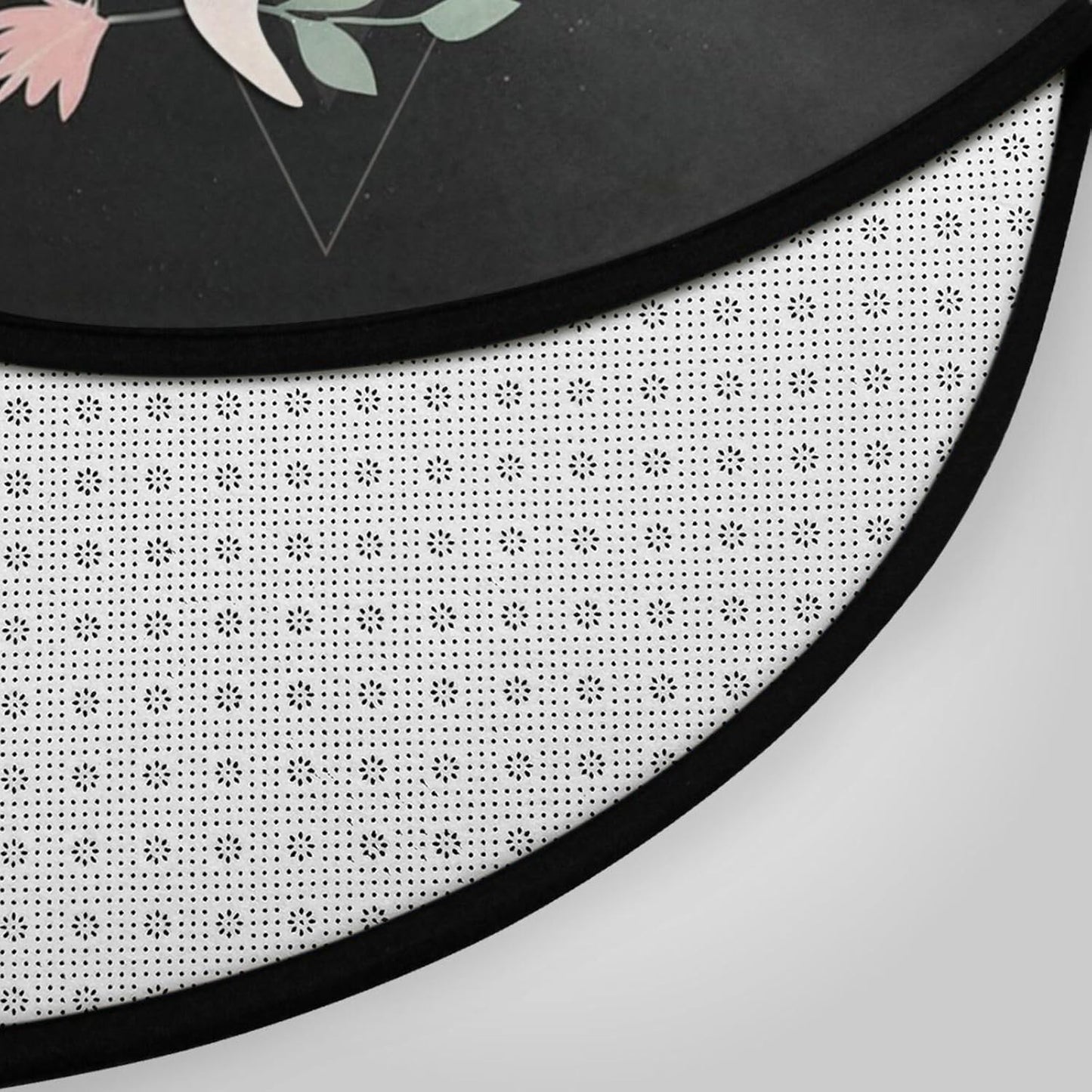 keepcute Gaming Round Area Rugs Non Slip Round Rugs Carpet Yoga Mat for Entryway Living Room Bedroom Home Decor 3ft