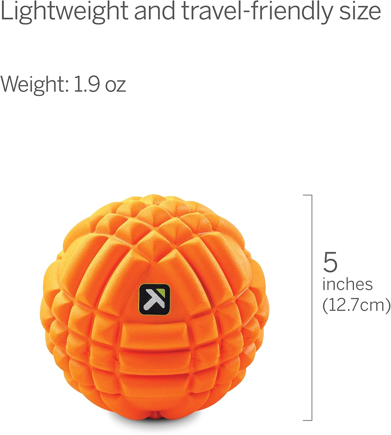 Trigger Point Performance TriggerPoint GRID Ball Foam Massage Ball (5-Inch) , Orange