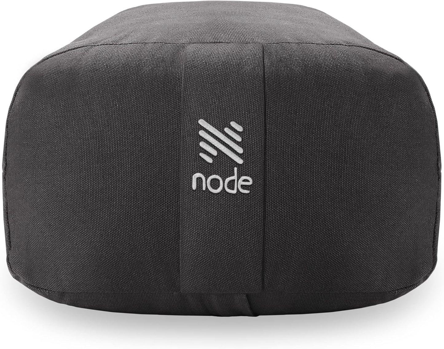 Yoga Meditation Cushion, 25" x 12" Rectangular Bolster with Organic Cotton Cover
