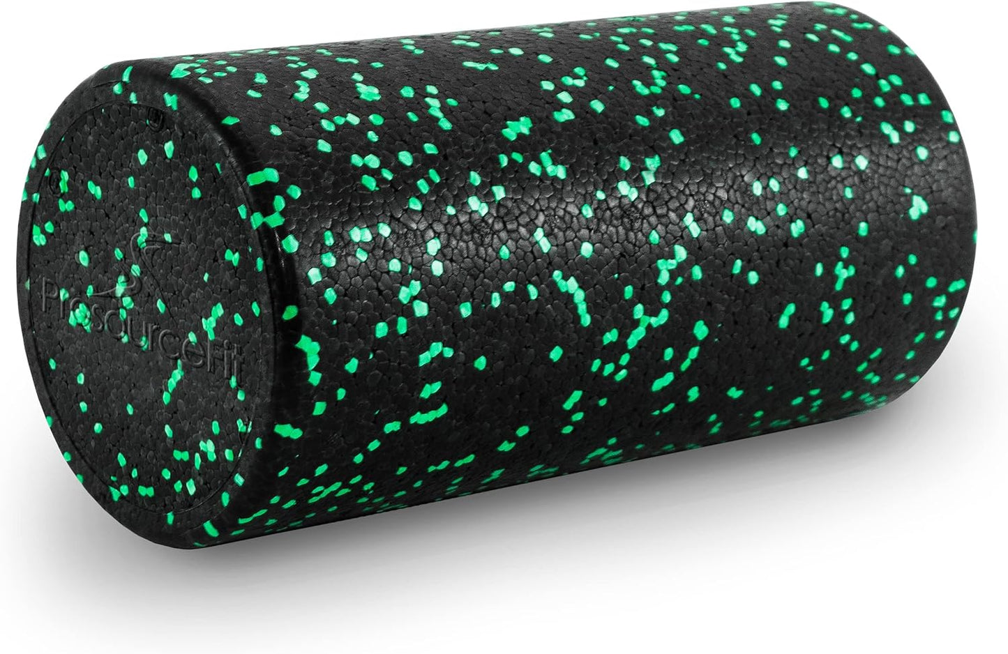 ProsourceFit High Density Foam Rollers 12 - inches long, Firm Full Body Athletic Massage Tool for Back Stretching, Yoga, Pilates, Post Workout Muscle Recuperation, Black