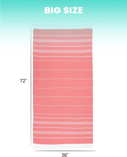 Turkish Beach Towels Vacation Essentials Yoga Blanket Pool Workout Towel Oversized Sand Free Quick Dry Lightweight Meditation Supplies Mat Cover Surf Boat River Float Accessories Gym Excise Stuff