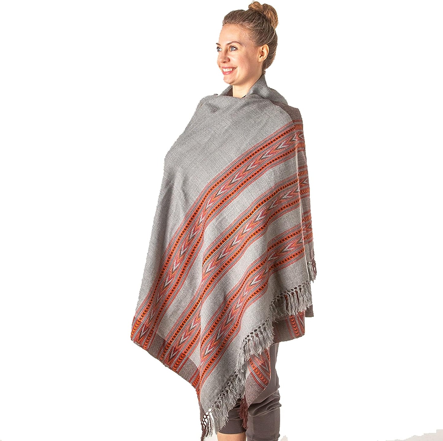 Meditation Shawl – Unisex Prayer Wrap, Large Scarf & Yoga Blanket – Soft, Lightweight & Multipurpose