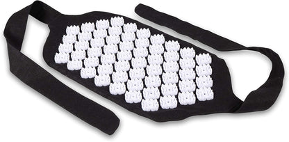 Kanjo Premium Acupressure Belt - Lightweight on-the-go Pain Relief - Relieves Back Pain - 100% Cotton Linen - Includes Carry Bag - Onyx