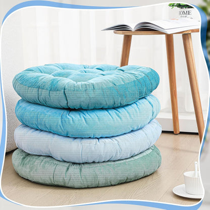 Jerify Floor Pillow Cushions Large Round Square Large Meditation Floor Pillow for Classroom Adult Meditation Picnic Party Seating Learning Daycare School(Square,Mixed Colors,4 Pcs)