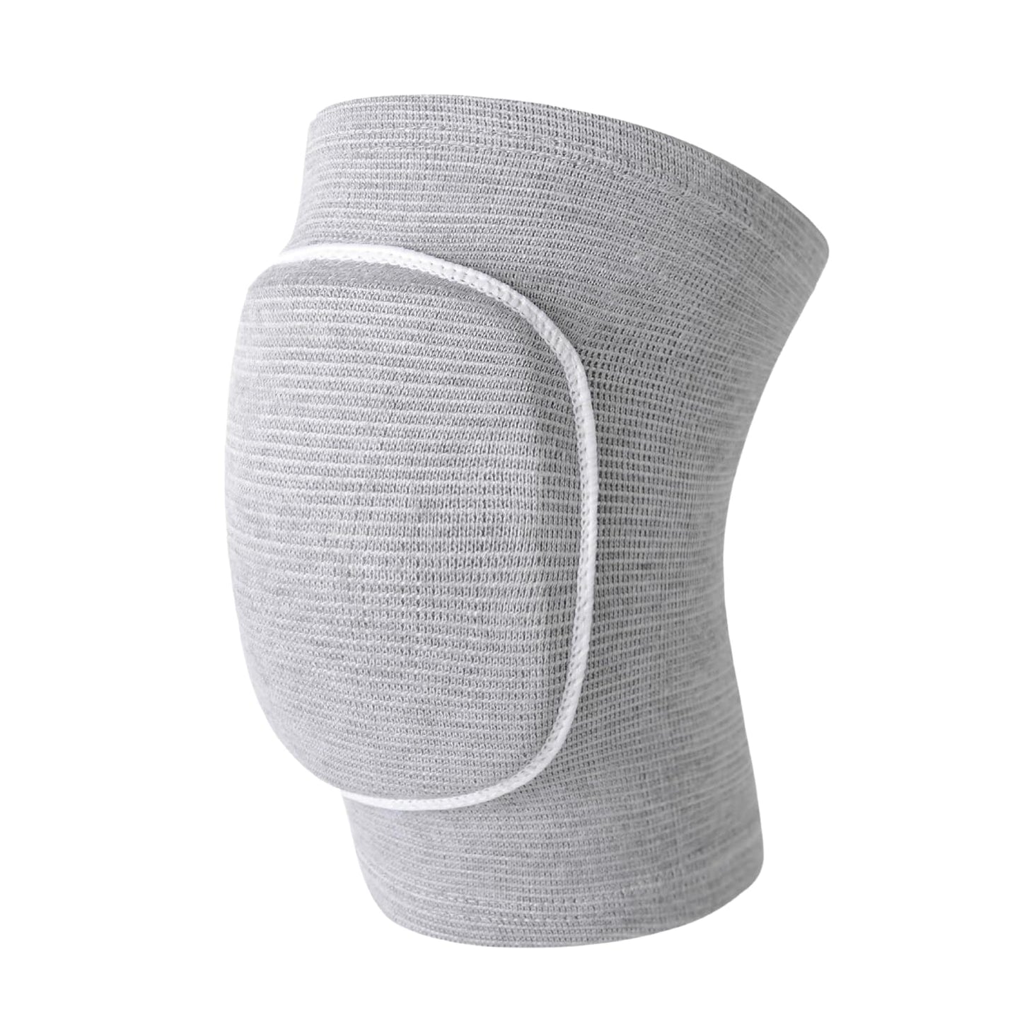 Men Women Protective Knee Pads, Anti-Slip Padded Sponge Knee Brace Knee Support for Football Volleyball Dance Skating Basketball Sports (Medium,Nude)