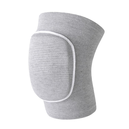 Men Women Protective Knee Pads, Anti-Slip Padded Sponge Knee Brace Knee Support for Football Volleyball Dance Skating Basketball Sports (Medium,Nude)