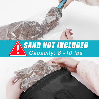 VISEMAN 4PCS Sports Net Sandbags, Weighted Anchor Bags for Baseball & Golf Nets,Soccer Goals, Hockey Nets
