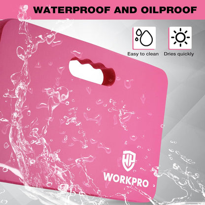 WORKPRO Extra Thick Kneeling Pad, Soft NBR Foam Cushioning for Knee, Large Foam Kneeler Mat for Gardening, Bathing Baby, Exercise, Workout Supplies, 17.5 x 11 x 1.5 in, Black
