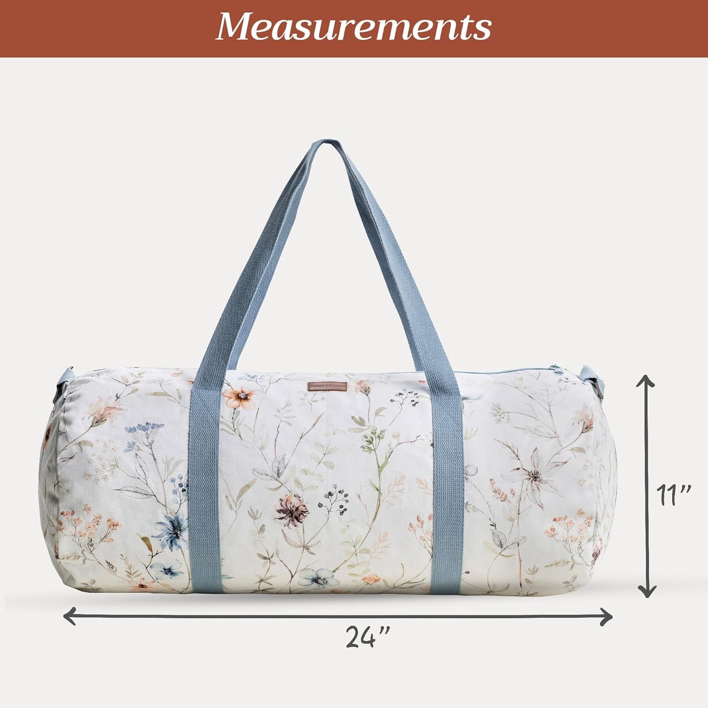 Maison d' Hermine Yoga Mat bag, Cylindrical bag for Woman&Men, yoga mat Bag &Adjustable shoulder straps Yoga Mat Carrier Bag with Drawstring Water Bottle Pocket and zipper pocket Easter Gifts
