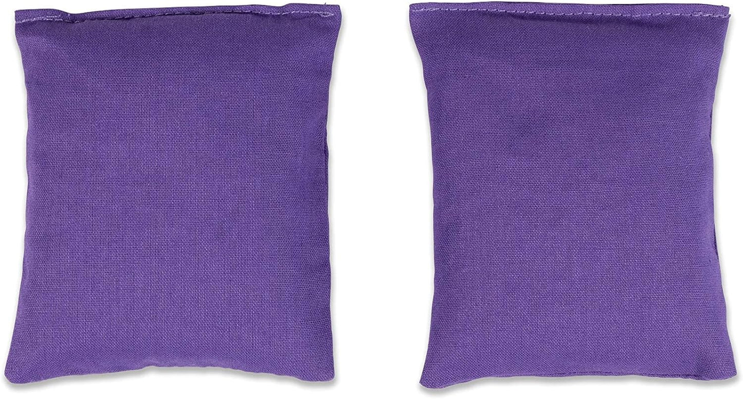 Kanjo Aroma Mint Acupressure Pillow - 100% Cotton Linen with Natural Cork Filling - Aromatherapy Pillow for Back Pain and Neck Pain Relief