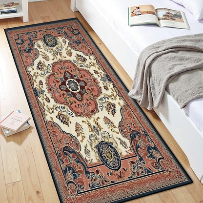 Runner Rug Washable 2x8 Leopard Print Seamless Leopard Skin Fashionable Cheetah Fur Non-Slip Hallway Area Rug Indoor Outdoor Home Decor for Entryway Bathroom Kitchen Carpet Yoga Floor Mat