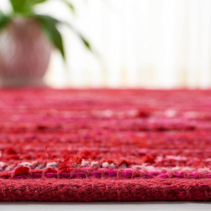SAFAVIEH Area Rug 3x5 - Rag Rug Collection - Blue & Multi, Handmade Cotton, Boho Stripe Pattern, Ideal for Entryway, Living Room, Bedroom, Dining Space (RAR130B)